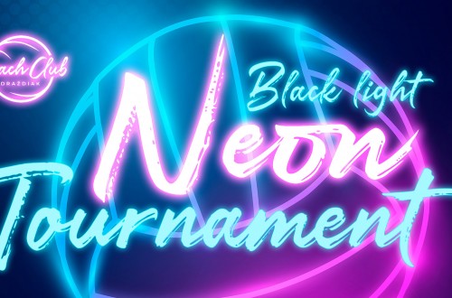 Black Light Neon Beach Tournament